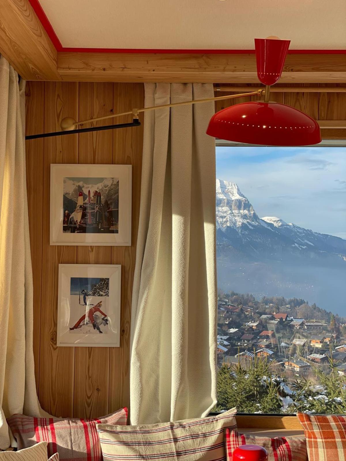 Hotel Le Caprice Des Neiges Combloux Bagian luar foto