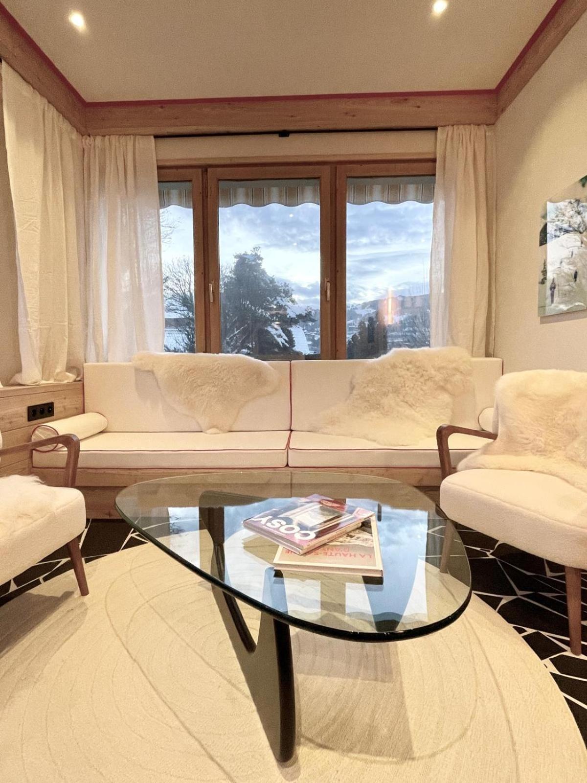 Hotel Le Caprice Des Neiges Combloux Bagian luar foto
