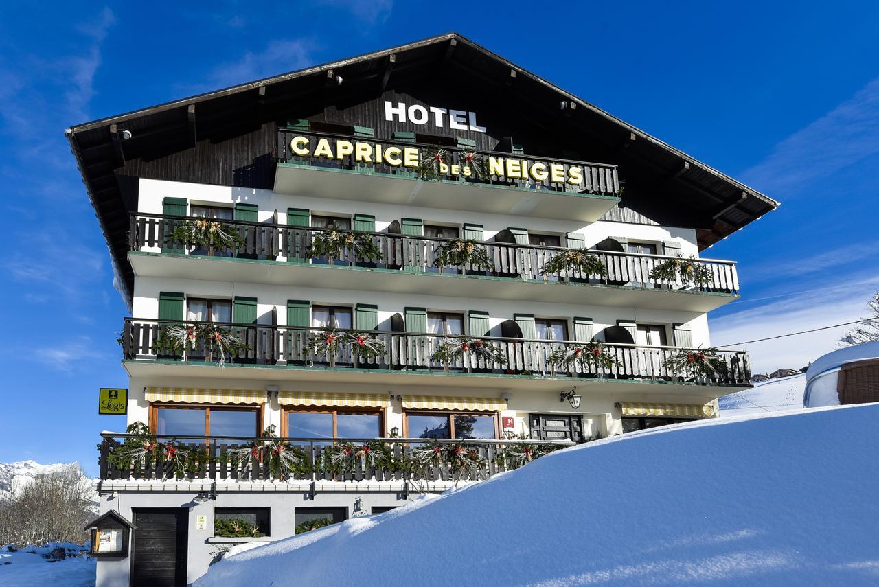 Hotel Le Caprice Des Neiges Combloux Bagian luar foto