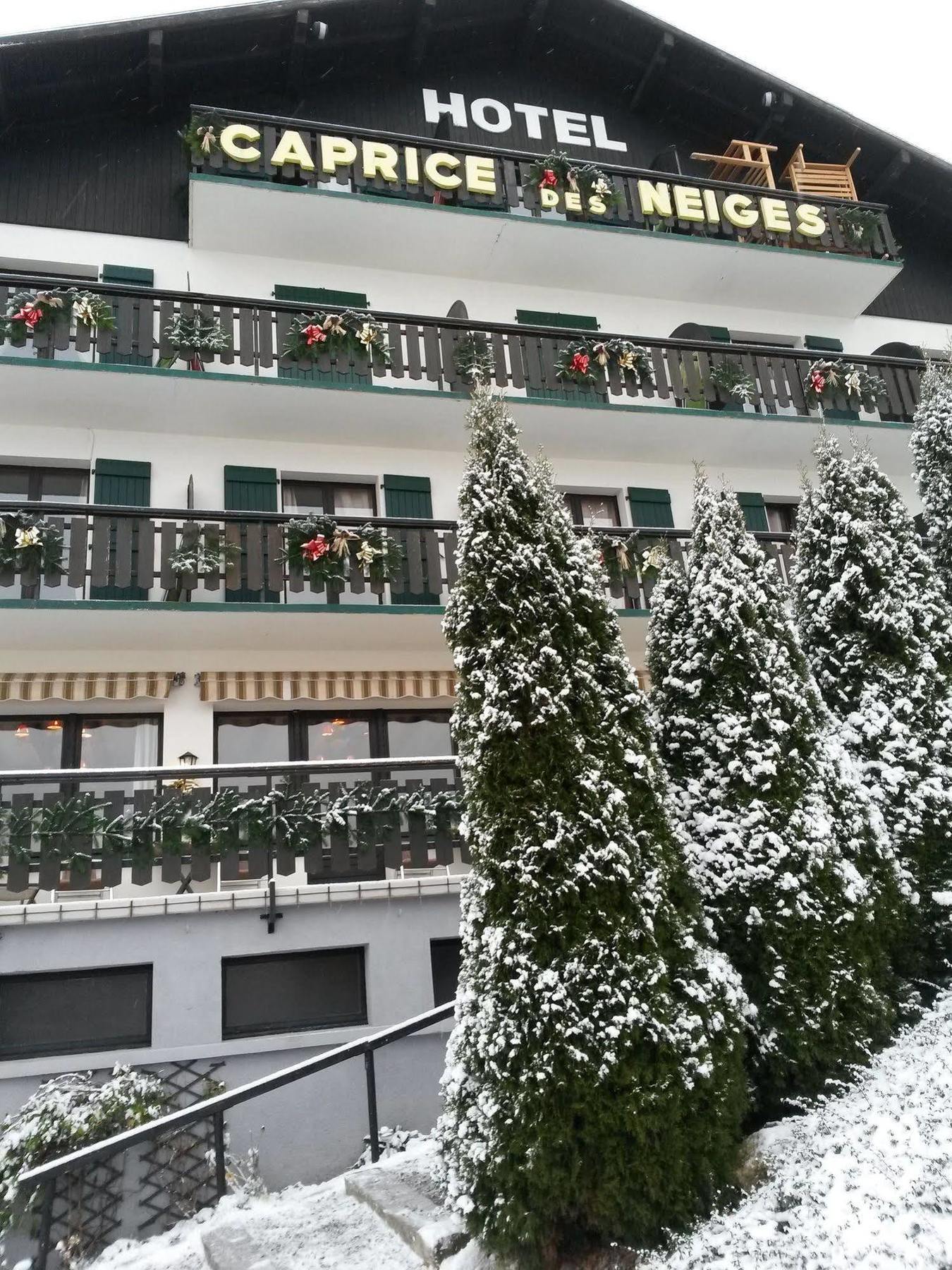 Hotel Le Caprice Des Neiges Combloux Bagian luar foto